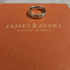 James Avery Sterling Silver Wedding Band 10.5